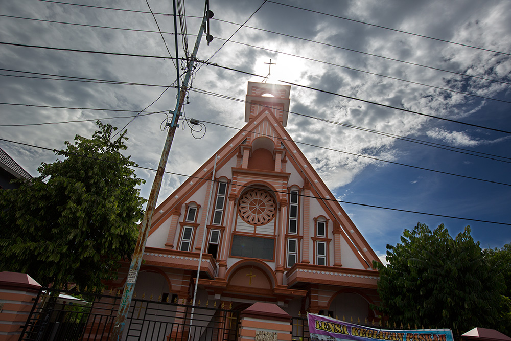A church in Tentena.